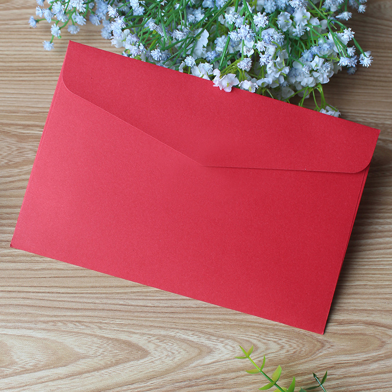 SET 5 BAO THƯ ÁNH KIM 130GSM KÍCH THƯỚC 137x197mm NHIỀU MÀU SẮC T.CRAFT HOUSE