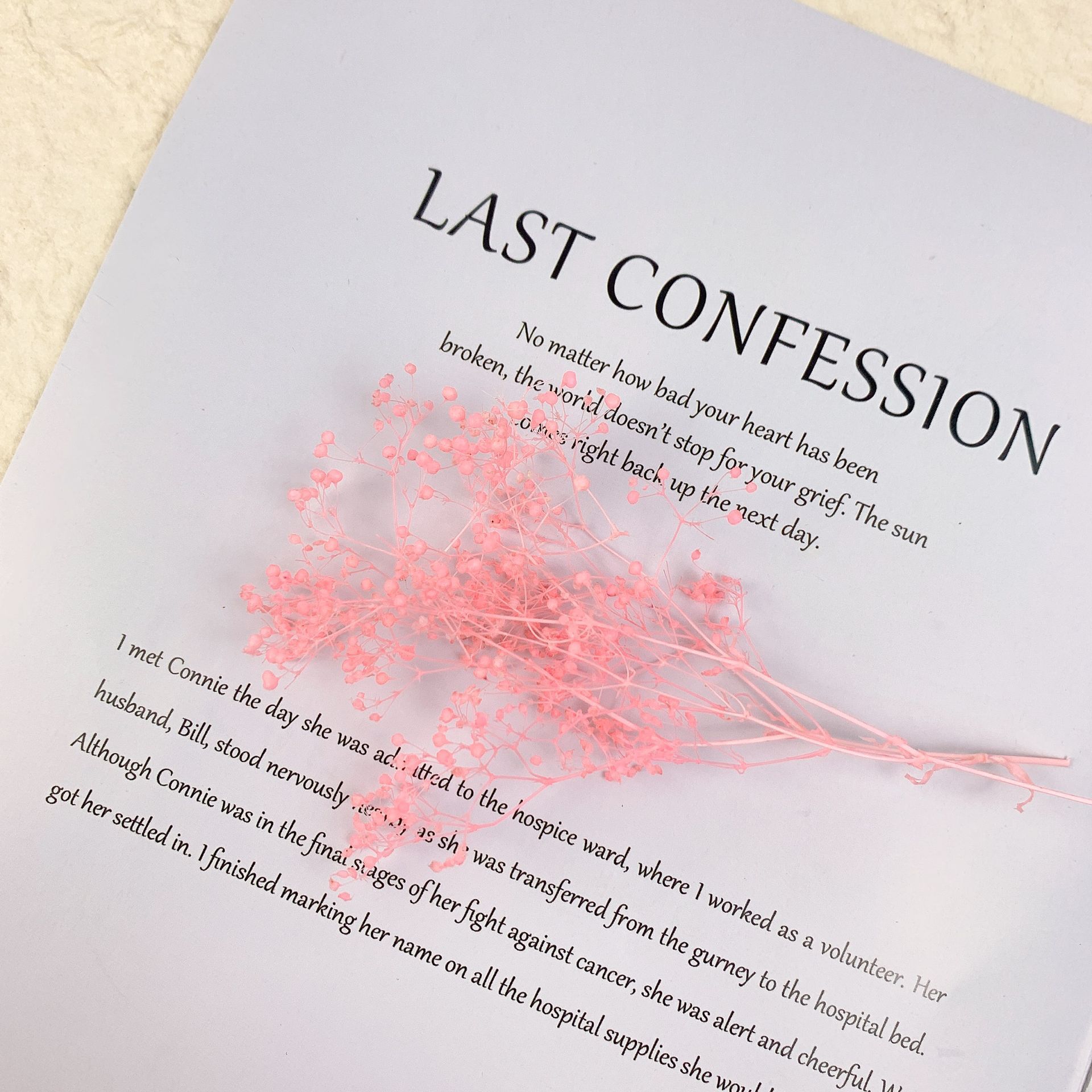 HOA BABY BLOOM KHÔ LOẠI 1 TRANG TRÍ NẾN/THIỆP/CRAFTBOOK HANDMADE T.CRAFT HOUSE