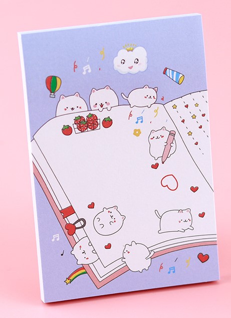 GIẤY NHỚ ĐỦ MÀU CÙNG HỌA TIẾT SẶC SỠ SIÊU DỄ THƯƠNG CUTE HỘT ME T-CRAFT ^^