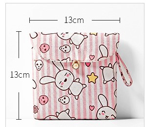 TÚI VẢI MINI DỄ THƯƠNG ĐỰNG MỸ PHẨM, ĐỒ DÙNG CÁ NHÂN TIỆN LỢI T.CRAFT HOUSE