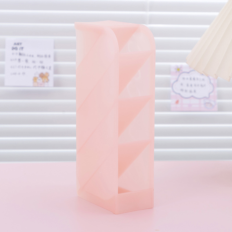 KỆ ĐỰNG 4 TẦNG ĐỂ BÀN TIỆN DỤNG ĐỰNG BÚT, MỸ PHẨM CUTE