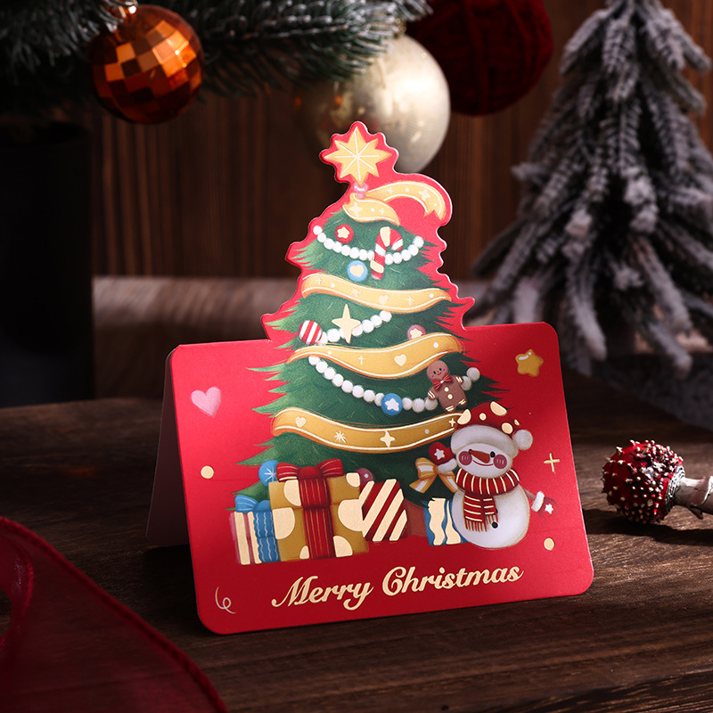 COMBO NGẪU NHIÊN 10 THIỆP IN MINI CHỦ ĐỀ GIÁNG SINH DỄ THƯƠNG VÀ ĐẦY MÀU SẮC T.CRAFT HOUSE - MẪU 5