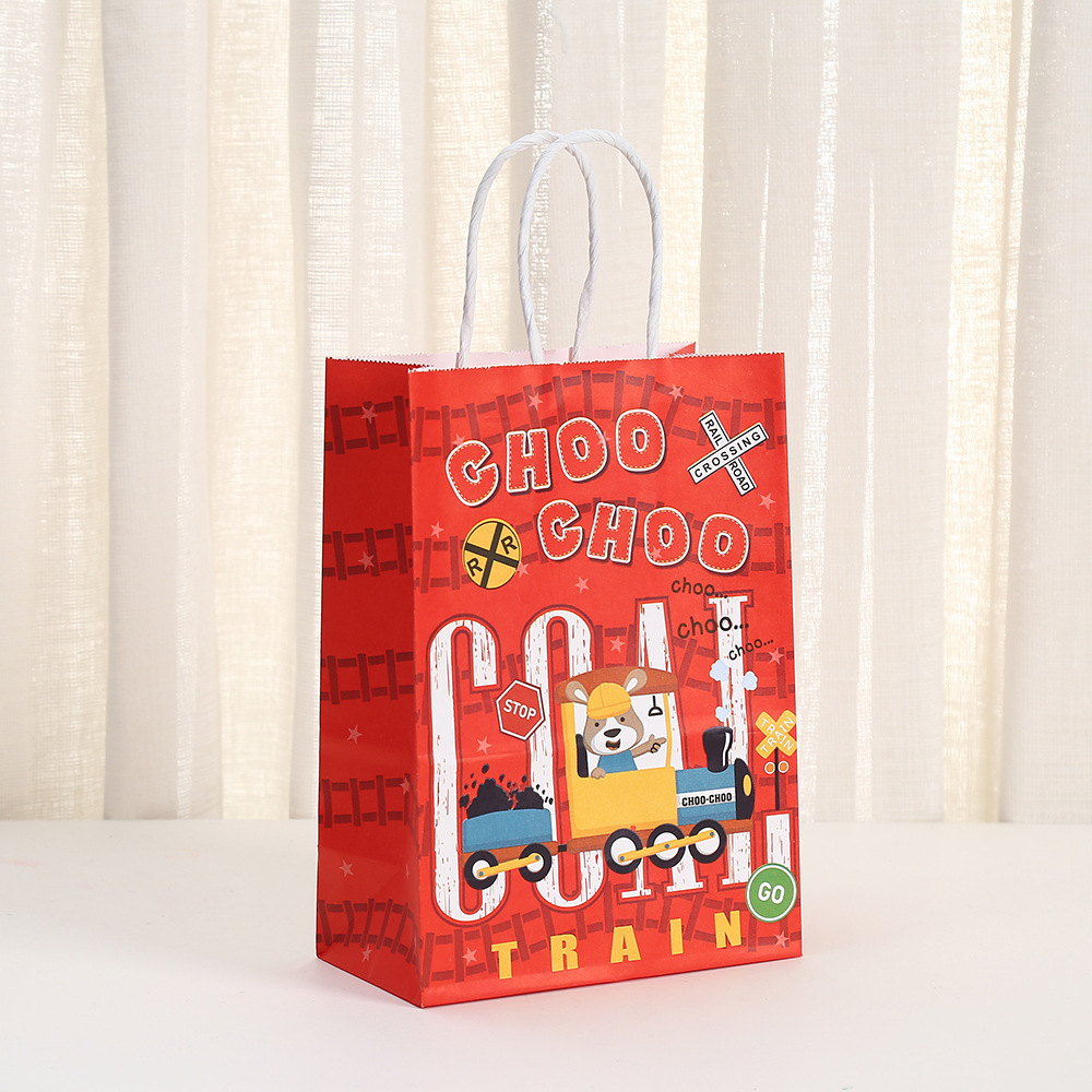 TÚI GIẤY QUÀ TẶNG CHỦ ĐỀ XE HOẠT HÌNH T.CRAFT HOUSE