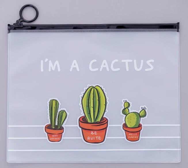 TÚI ĐỰNG BÚT CHẤT LIỆU NHỰA TRONG SUỐT CHỐNG THẤM NƯỚC DÀNH CHO HỌC SINH T-CRAFT ^^