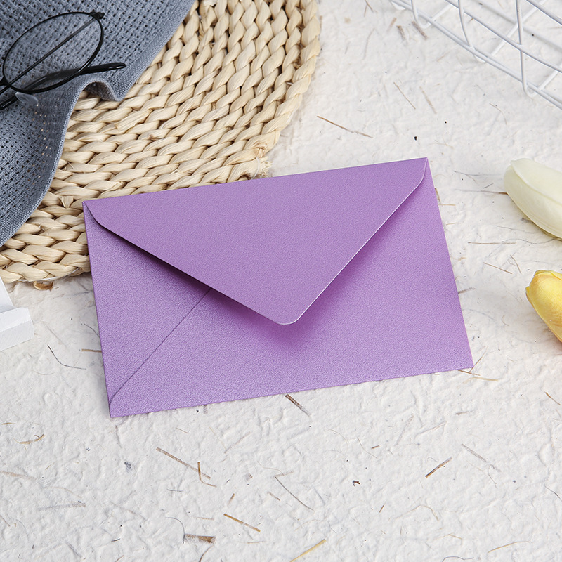 SET 5 BAO THƯ ÁNH KIM 250GSM KÍCH THƯỚC 11x16cm T.CRAFT HOUSE (KHÔNG BAO GỒM CON DẤU SÁP)