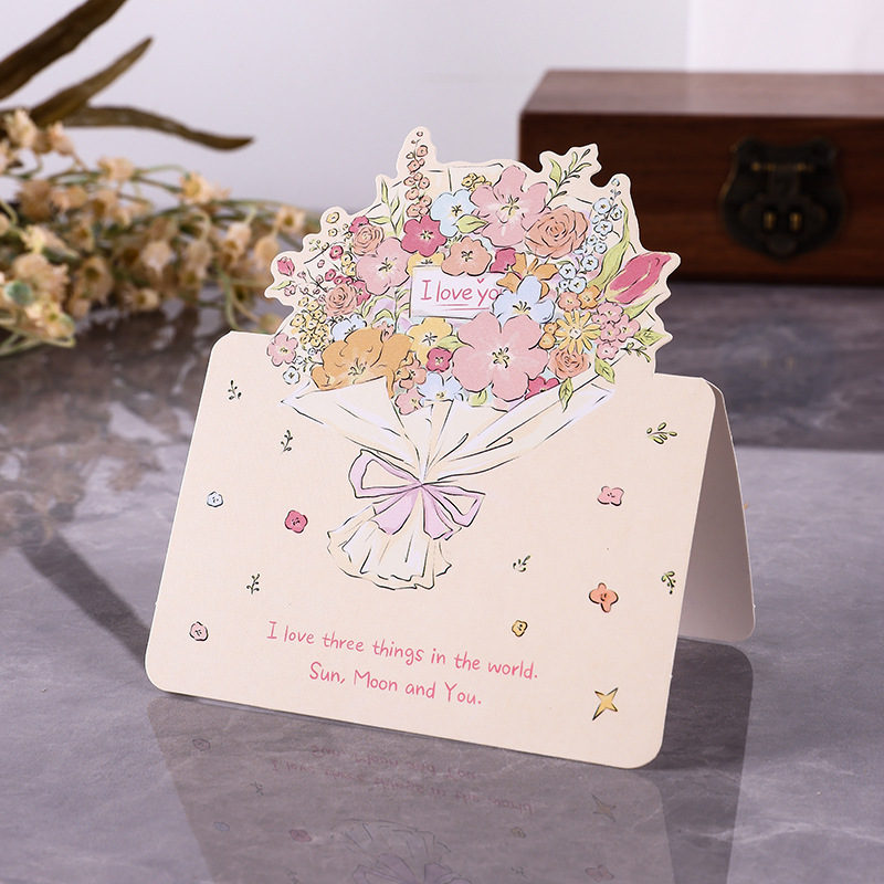 COMBO NGẪU NHIÊN 10 THIỆP IN MINI CHỦ ĐỀ HOA PHONG CÁCH VINTAGE CÙNG THÔNG ĐIỆP Ý NGHĨA T.CRAFT HOUSE (KHÔNG GỒM BAO THƯ) - MẪU 2