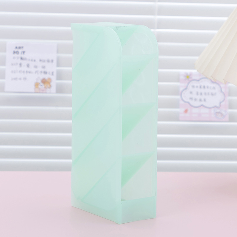 KỆ ĐỰNG 4 TẦNG ĐỂ BÀN TIỆN DỤNG ĐỰNG BÚT, MỸ PHẨM CUTE