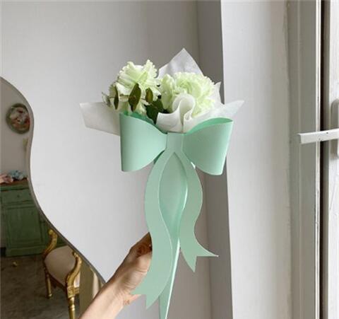Set 5 Giấy Gói Hoa Hình Nơ 3D Cao Cấp – Phụ Kiện Bó Hoa Sang Trọng, Hot Trend Decor Quà Tặng T.Craft House