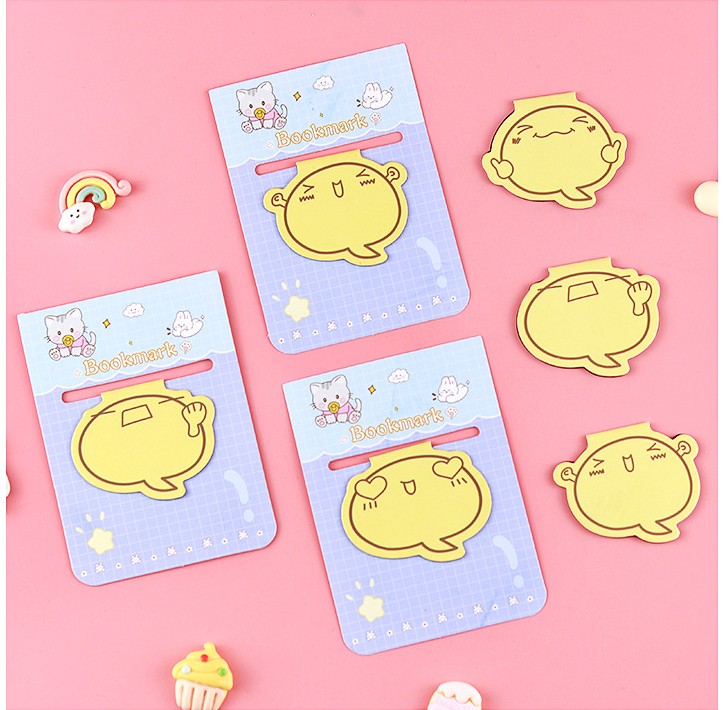BOOKMARK/ KẸP SÁCH NAM CHÂM BIỂU TƯỢNG CẢM XÚC SIÊU CƯNG T.CRAFT HOUSE