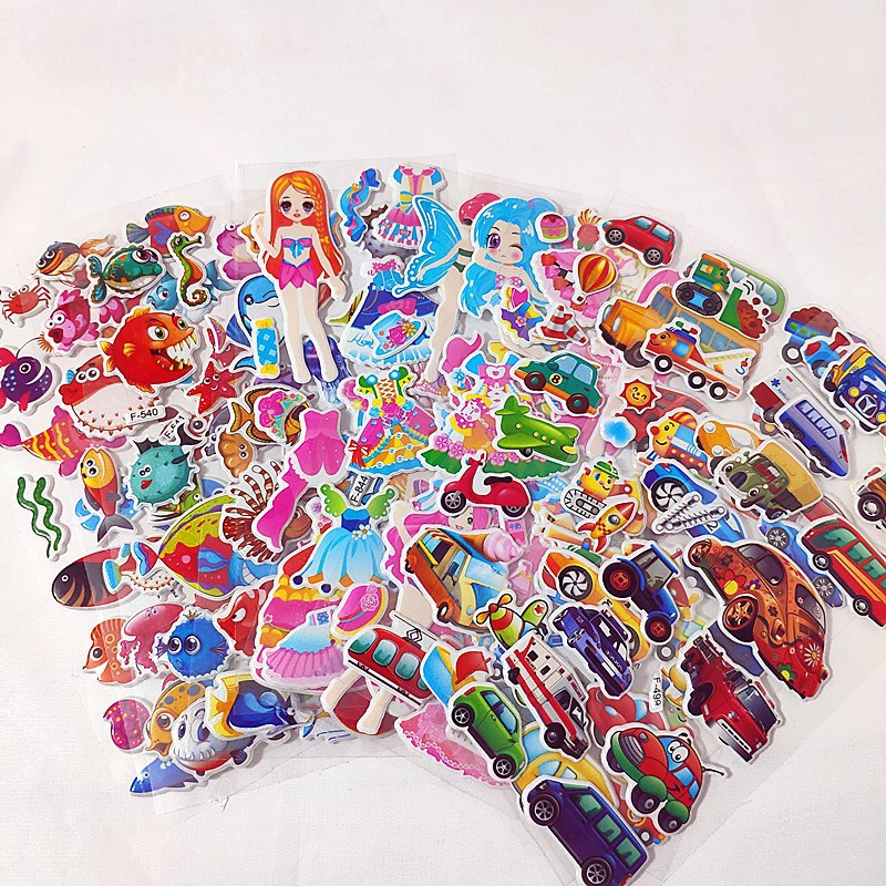 STICKER NHIỀU HÌNH ẢNH VÀ MÀU SẮC CHO BÉ CHƠI VÀ TRANG TRÍ TẬP VỞ T-CRAFT ^^