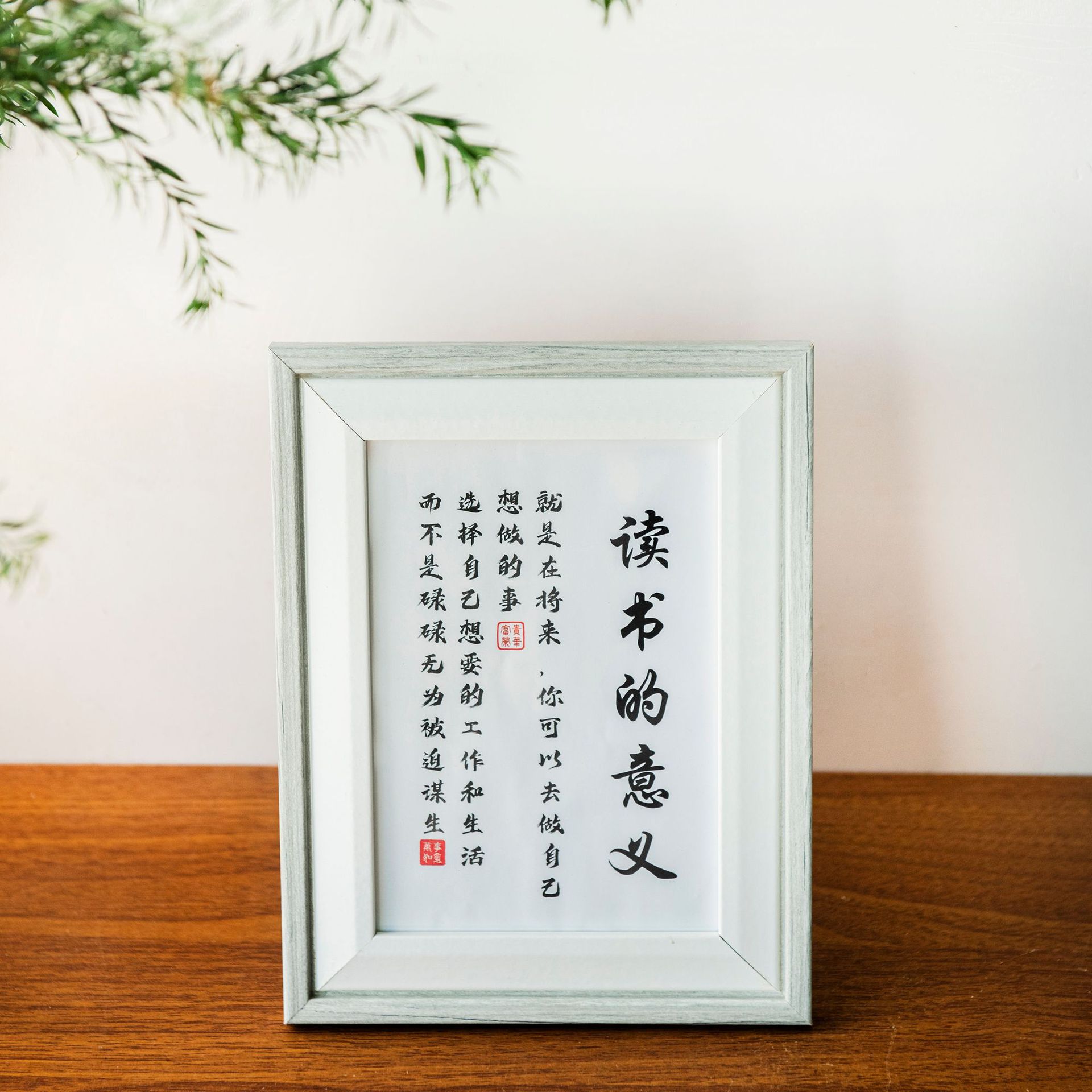 KHUNG ẢNH GỖ VIỀN MÀU MẶT MICA LÀM TRANH DECOR TRANG TRÍ ĐỂ BÀN T.CRAFT HOUSE-NVLG