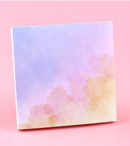 GIẤY NHỚ/ GIẤY GHI CHÚ HOẠ TIẾT BẦU TRỜI XINH XẮN PHONG CÁCH RETRO T.CRAFT HOUSE