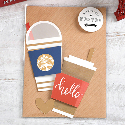THIỆP IN 2D JUST FOR YOU NHIỀU HÌNH ẢNH ĐÁNG YÊU T.CRAFT HOUSE