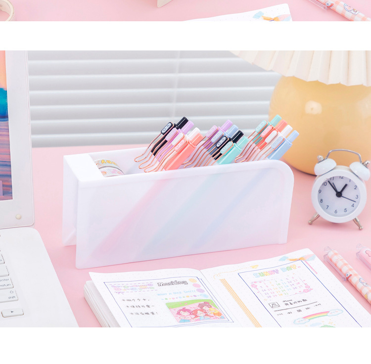 KỆ ĐỰNG 4 TẦNG ĐỂ BÀN TIỆN DỤNG ĐỰNG BÚT, MỸ PHẨM CUTE