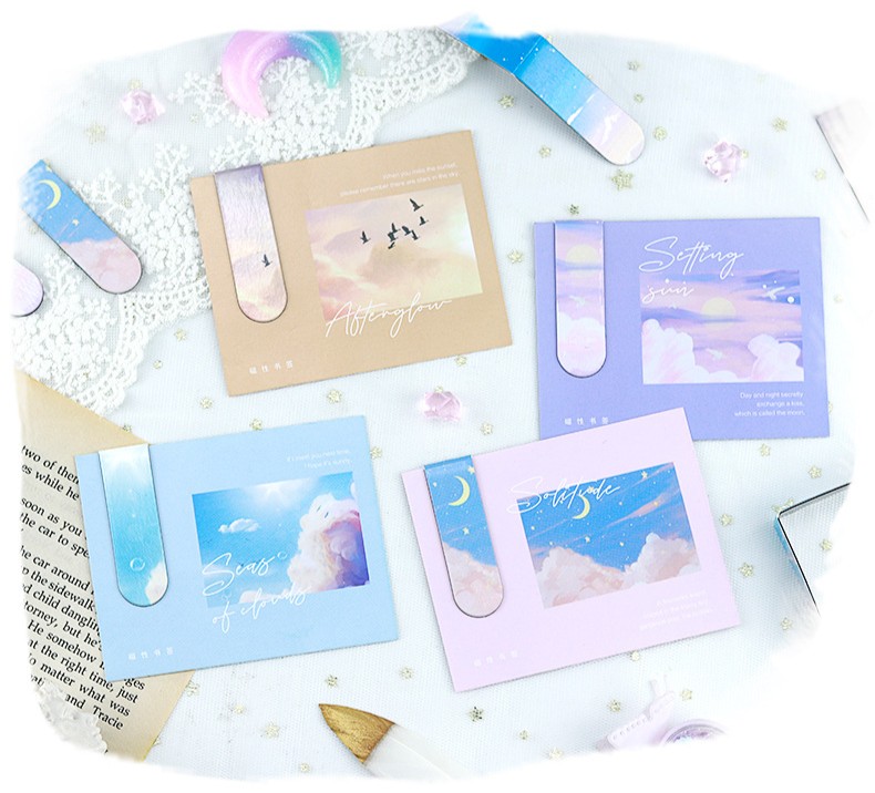 BOOKMARK/ KẸP SÁCH NAM CHÂM CHỦ ĐỀ THIÊN NHIÊN LÃNG MẠN T.CRAFT HOUSE