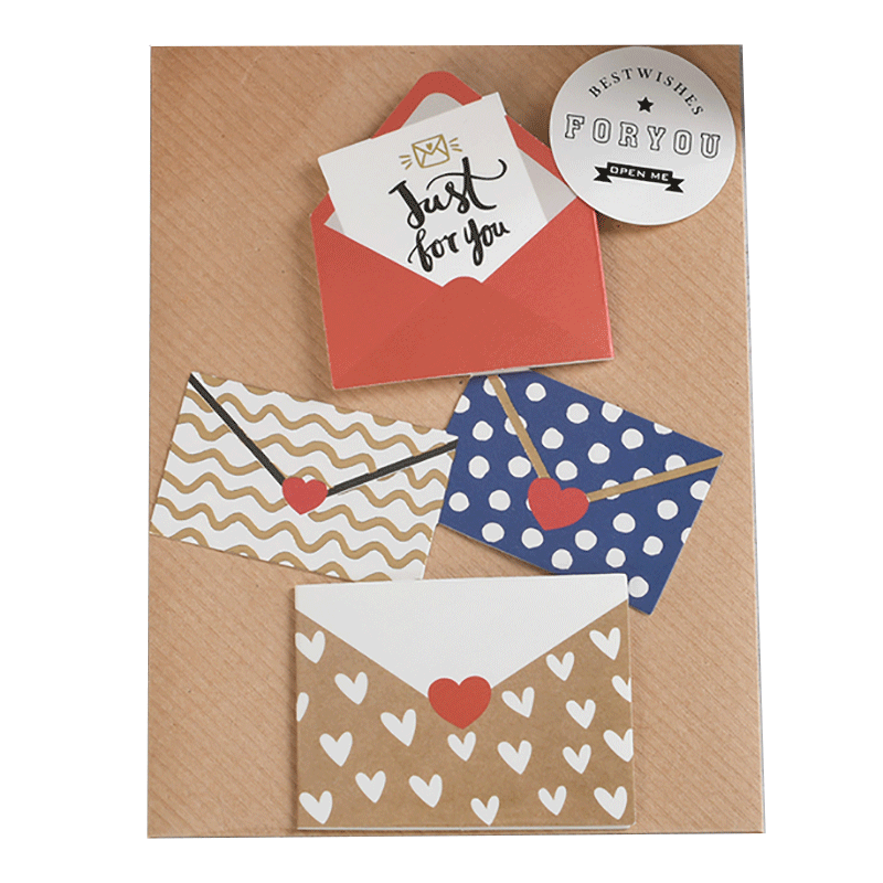 THIỆP IN 2D JUST FOR YOU NHIỀU HÌNH ẢNH ĐÁNG YÊU T.CRAFT HOUSE