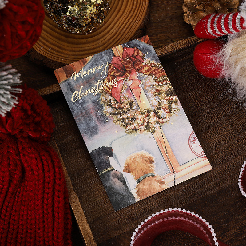 POSTCARD CHỦ ĐỀ GIÁNG SINH DỄ THƯƠNG VÀ ĐẦY MÀU SẮC T.CRAFT HOUSE