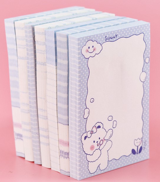 GIẤY NHỚ CHỦ ĐỀ ĐÔI BẠN DỄ THƯƠNG BEAR AND BUNNY T-CRAFT