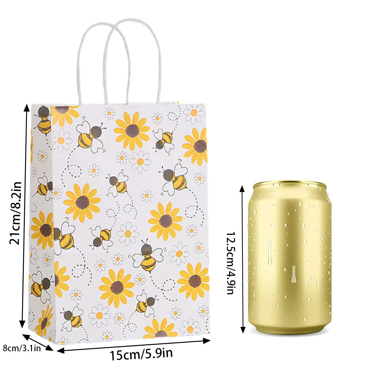 TÚI GIẤY QUÀ TẶNG BEE HAPPY ĐÁNG YÊU T.CRAFT HOUSE