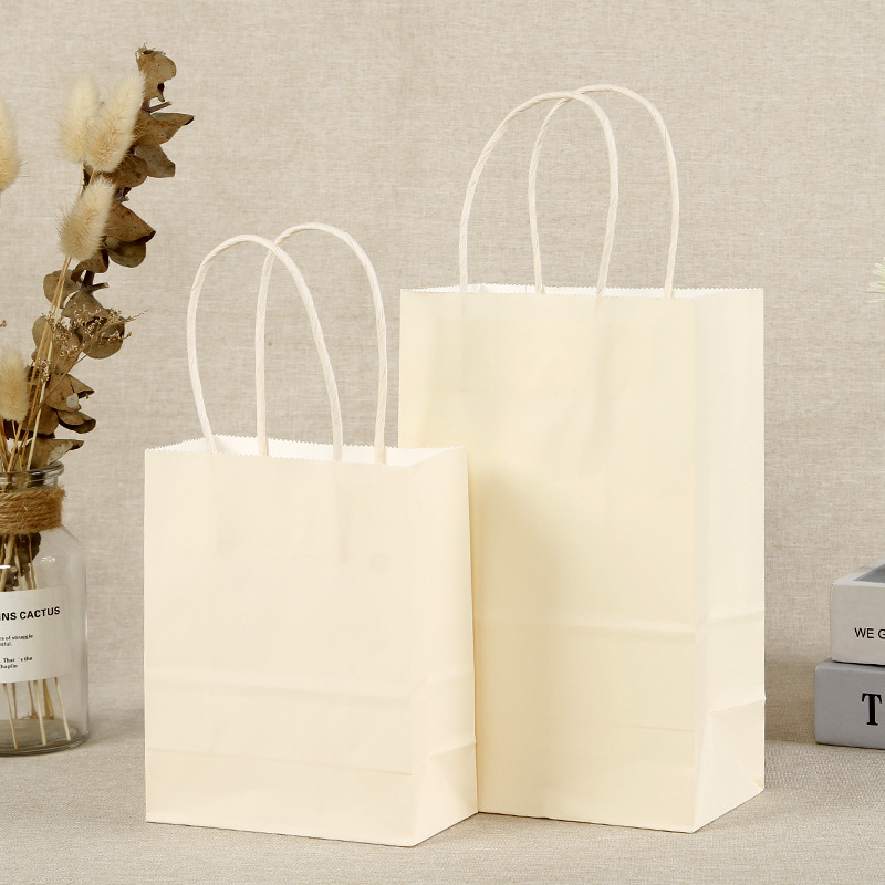 TÚI GIẤY KRAFT DÀY 120GSM MÀU PASTEL KÈM QUAI XÁCH CÙNG MÀU CHẮC CHẮN ĐỰNG QUÀ TẶNG T.CRAFT HOUSE