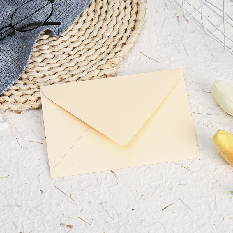 SET 5 BAO THƯ ÁNH KIM 250GSM KÍCH THƯỚC 11x16cm T.CRAFT HOUSE (KHÔNG BAO GỒM CON DẤU SÁP)