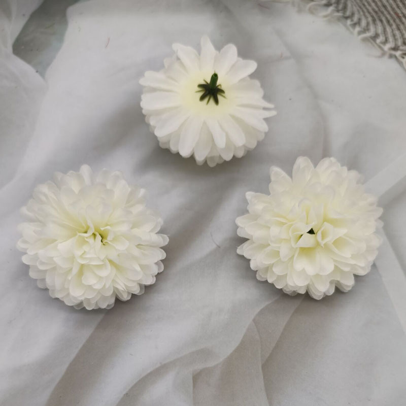 COMBO 3 HOA CÚC TRẮNG SẤY KHÔ TRANG TRÍ NẾN/THIỆP/CRAFTBOOK HANDMADE T.CRAFT HOUSE