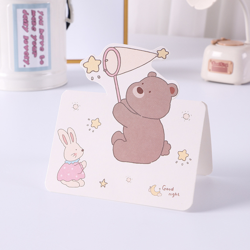 COMBO NGẪU NHIÊN 10 THIỆP IN MINI CON VẬT DỄ THƯƠNG NHIỀU CHỦ ĐỀ T.CRAFT HOUSE (KHÔNG GỒM BAO THƯ)