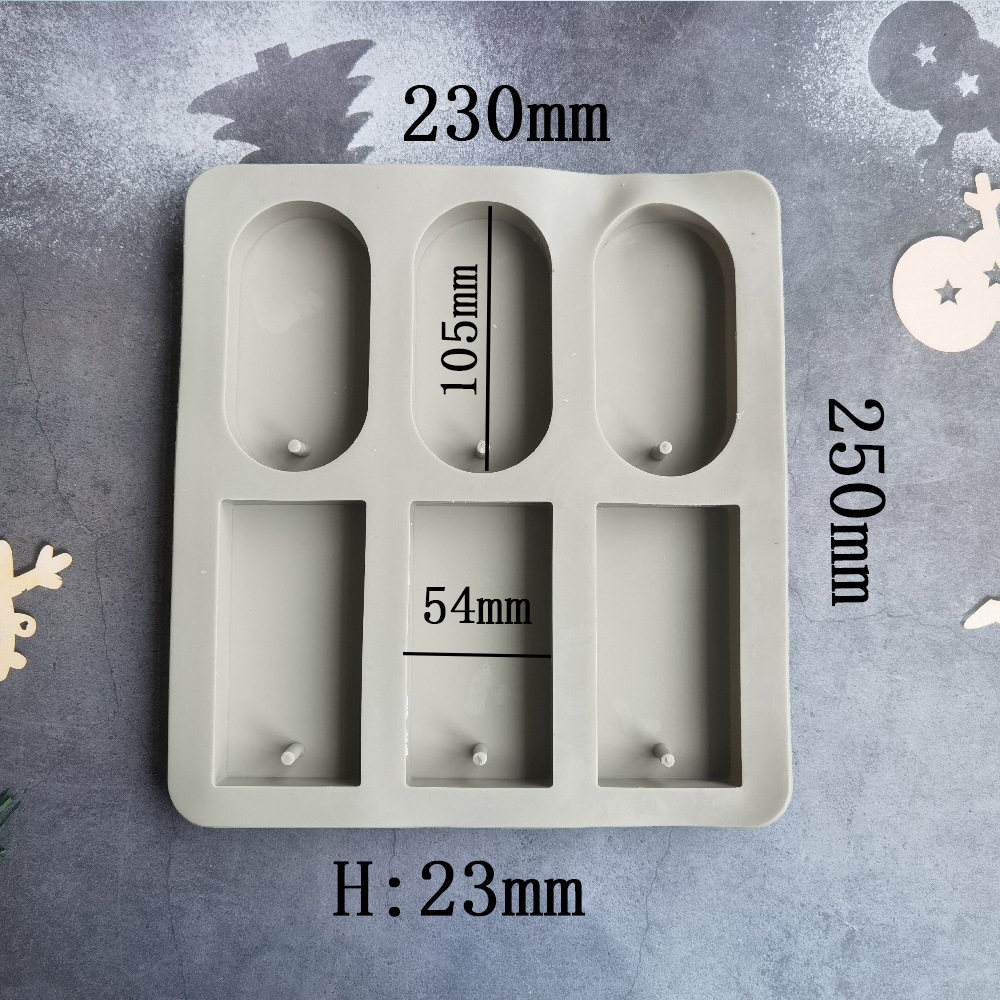KHUÔN SILICON LOẠI 1 CAO CẤP LÀM SÁP THƠM, RESIN,THẠCH CAO, XÀ PHÒNG HÌNH CHỮ NHẬT VÀ ELIP T.CRAFT HOUSE