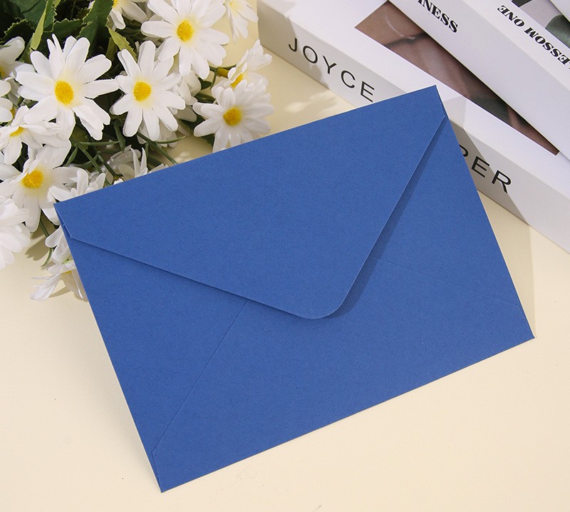 SET 5 BAO THƯ CAO CẤP TRƠN DÀY 180GSM KÍCH THƯỚC 13.5x18.5CM NHIỀU MÀU SẮC T.CRAFT HOUSE