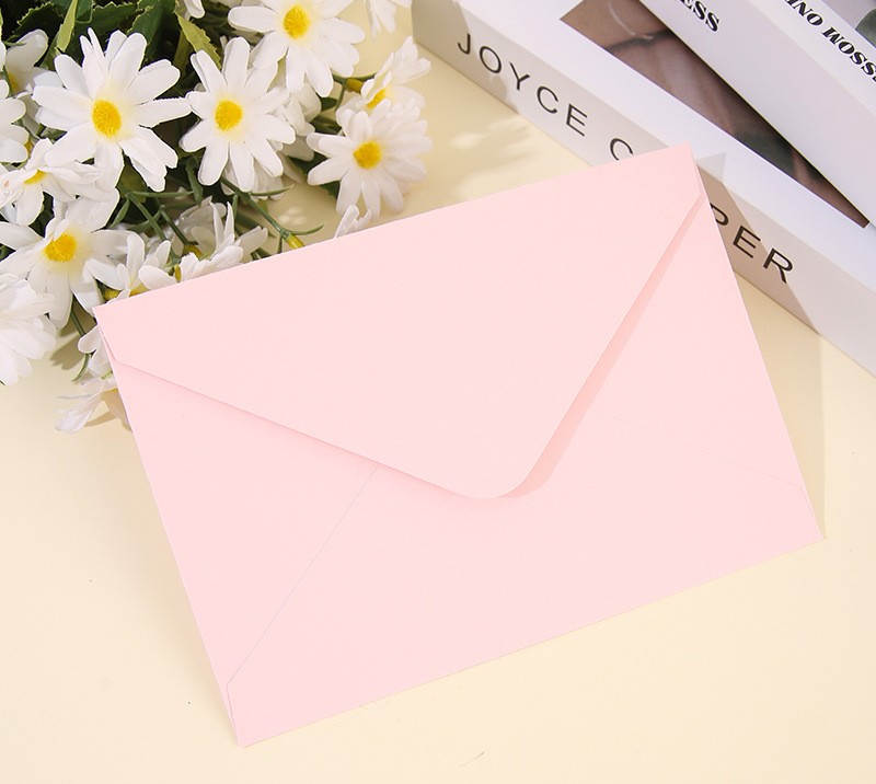 SET 5 BAO THƯ CAO CẤP TRƠN DÀY 180GSM KÍCH THƯỚC 13.5x18.5CM NHIỀU MÀU SẮC T.CRAFT HOUSE