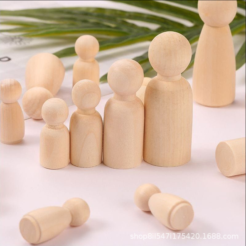 MÔ HÌNH GỖ MINI FINGER TỰ NHIÊN DECOR TRANG TRÍ PHONG CÁCH MINIMALIST T.CRAFT HOUSE