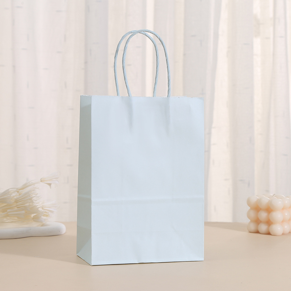 TÚI GIẤY KRAFT DÀY 120GSM MÀU PASTEL KÈM QUAI XÁCH CÙNG MÀU CHẮC CHẮN ĐỰNG QUÀ TẶNG T.CRAFT HOUSE