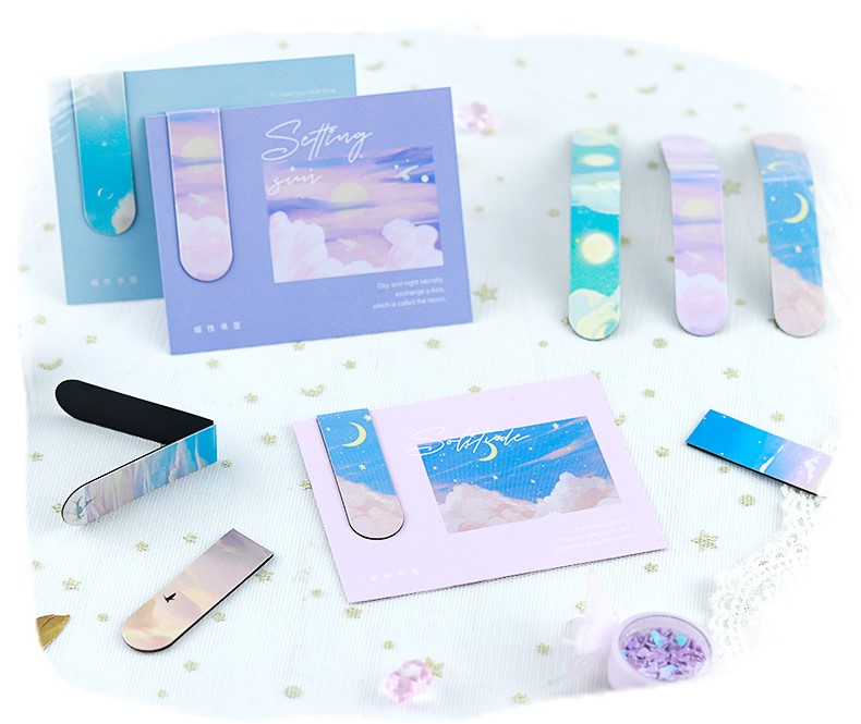THẺ KẸP SÁCH, ĐÁNH DẤU TRANG NAM CHÂM CHỦ ĐỀ THIÊN NHIÊN LÃNG MẠN T-CRAFT ^^