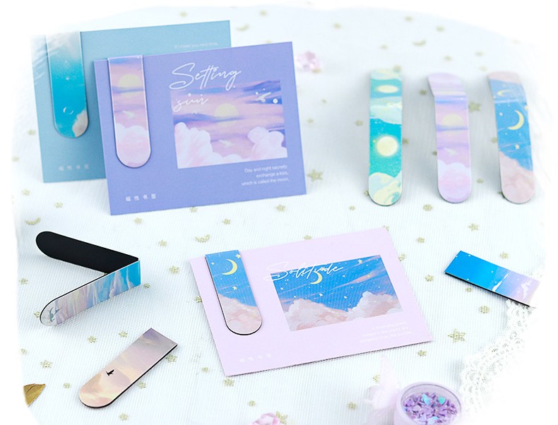 BOOKMARK/ KẸP SÁCH NAM CHÂM CHỦ ĐỀ THIÊN NHIÊN LÃNG MẠN T.CRAFT HOUSE
