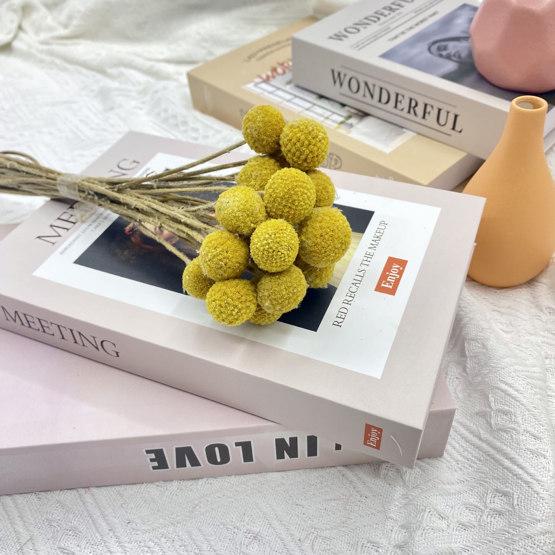 ĐẦU HOA CÚC NÚT ÁO KHÔ LOẠI 1 TRANG TRÍ NẾN/THIỆP/CRAFTBOOK HANDMADE T.CRAFT HOUSE