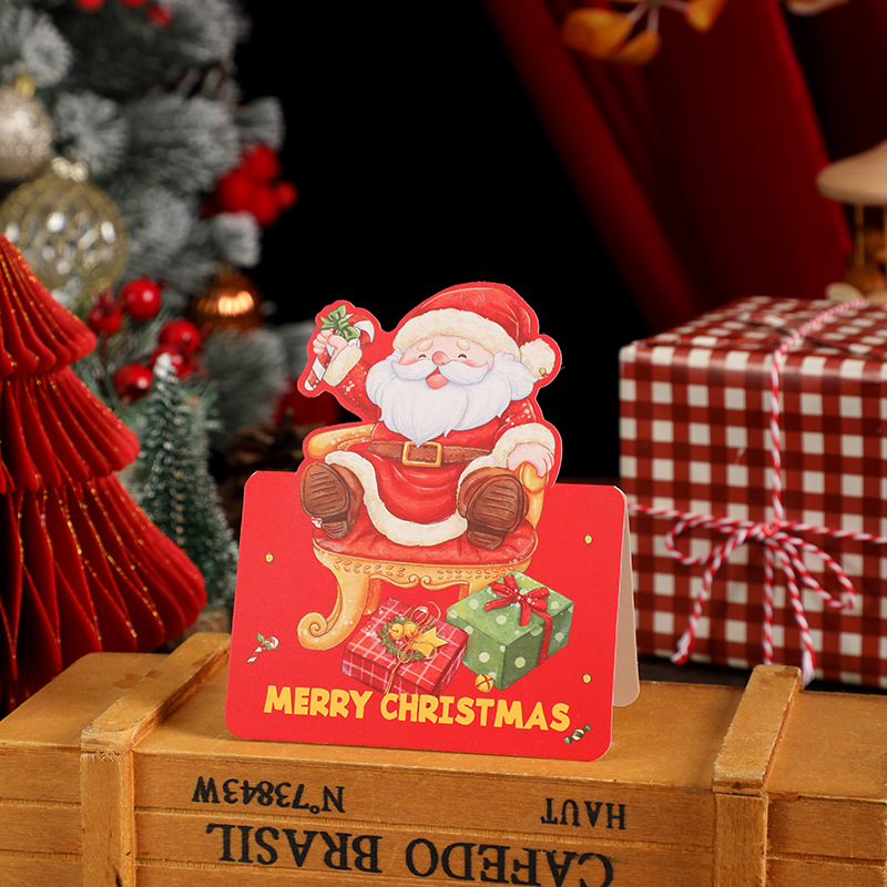 COMBO NGẪU NHIÊN 10 THIỆP IN MINI CHỦ ĐỀ GIÁNG SINH DỄ THƯƠNG VÀ ĐẦY MÀU SẮC T.CRAFT HOUSE - MẪU 4