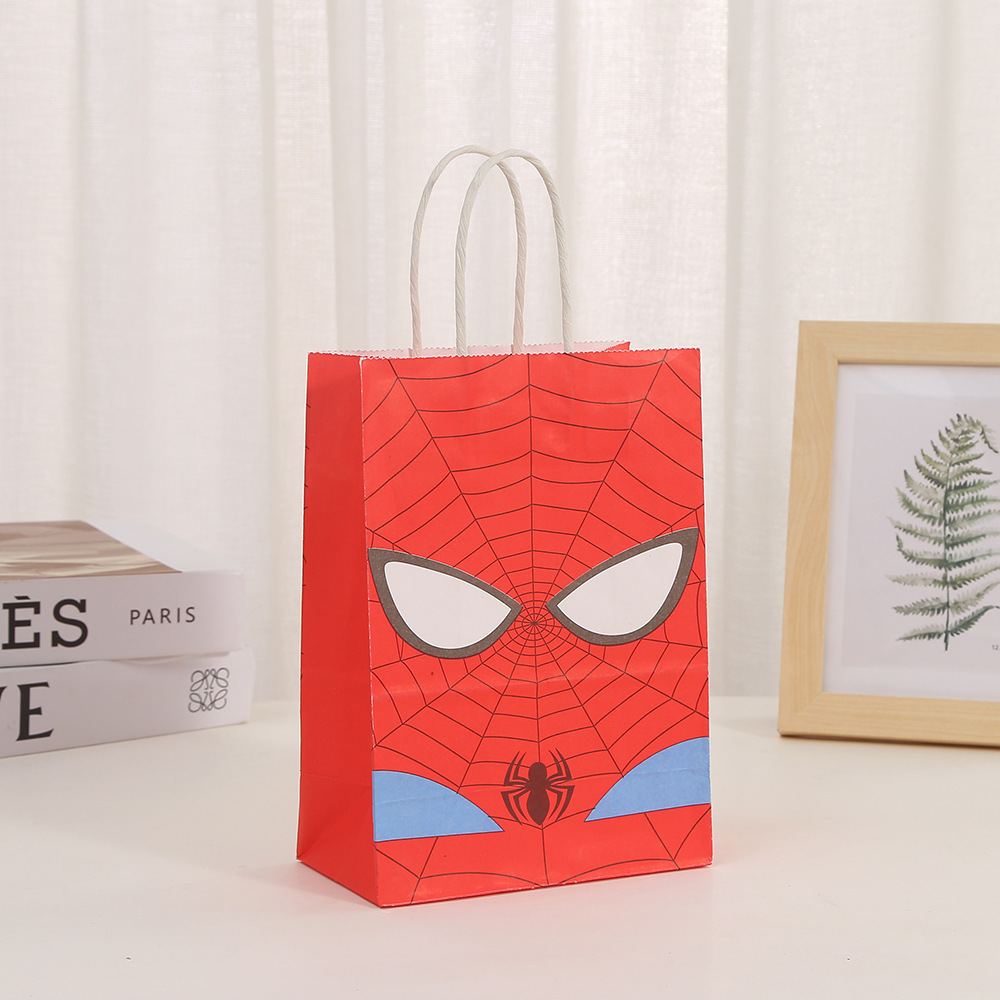 TÚI GIẤY QUÀ TẶNG CHỦ ĐỀ SPIDER MAN NGƯỜI NHỆN T.CRAFT HOUSE