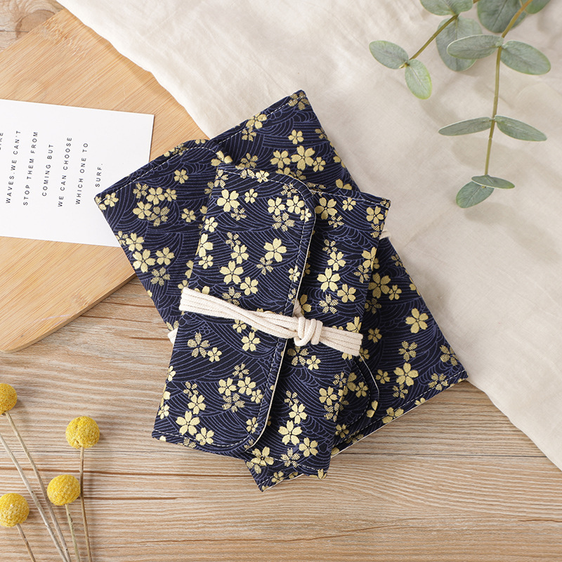 SỔ TAY BÌA VẢI CANVAS GÁY TRÒN A5 PHONG CÁCH VINTAGE T.CRAFT HOUSE ( CÓ KÈM GIẤY )