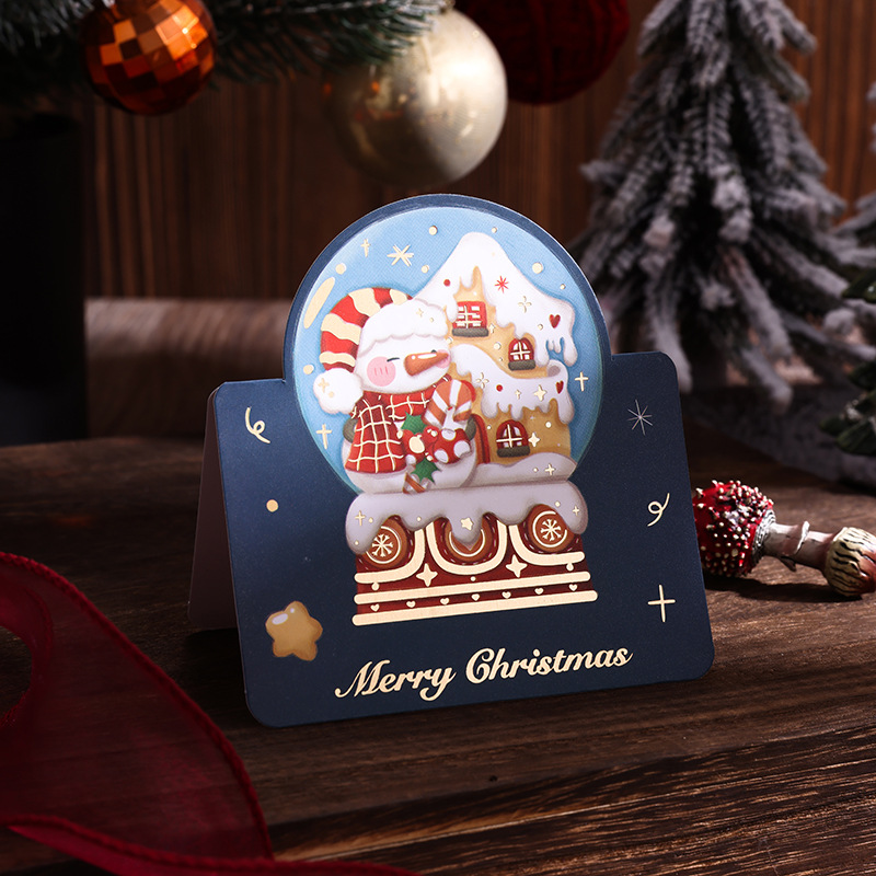 COMBO NGẪU NHIÊN 10 THIỆP IN MINI CHỦ ĐỀ GIÁNG SINH DỄ THƯƠNG VÀ ĐẦY MÀU SẮC T.CRAFT HOUSE - MẪU 5