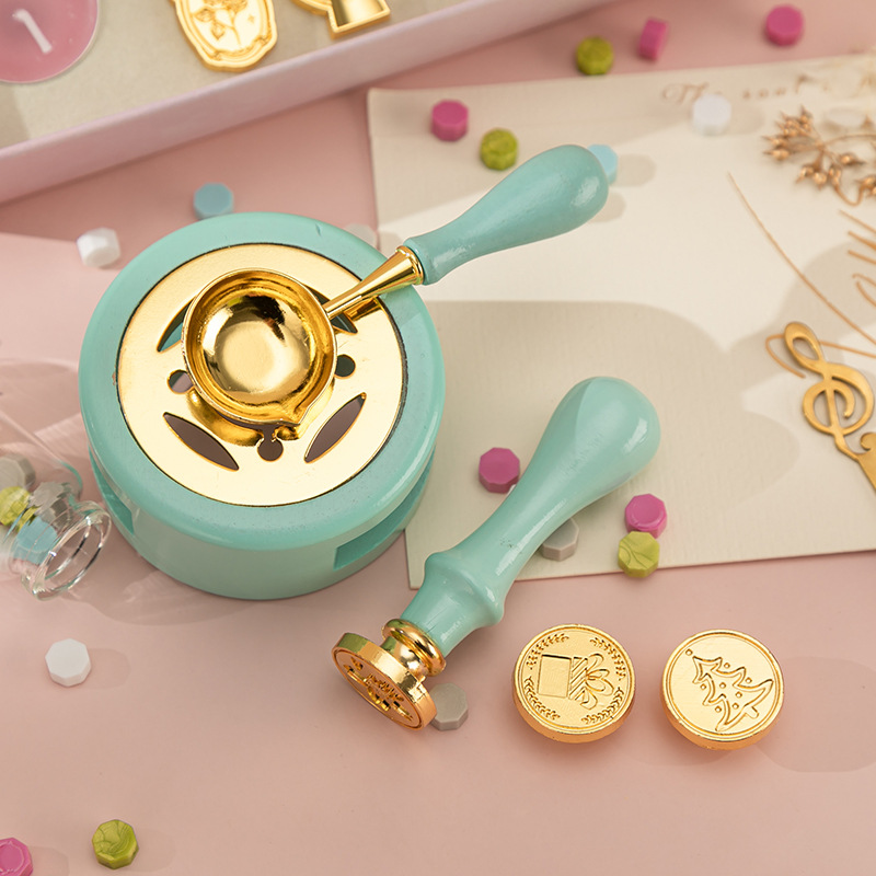 MUỖNG NUNG CHẢY LÀM CON SÁP NIÊM PHONG BAO THƯ THỦ CÔNG T.CRAFT HOUSE