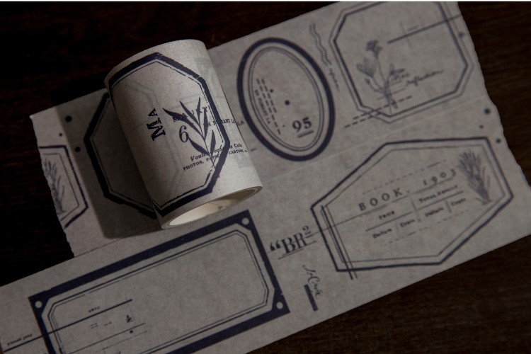 CUỘN BĂNG DÍNH PHONG CÁCH WASHI RETRO PAPER TAPE TRANG TRÍ SỔ, LƯU BÚT T-CRAFT ^^