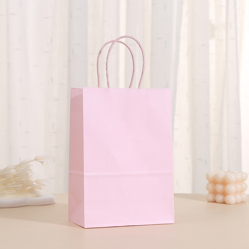 TÚI GIẤY KRAFT DÀY 120GSM MÀU PASTEL KÈM QUAI XÁCH CÙNG MÀU CHẮC CHẮN ĐỰNG QUÀ TẶNG T.CRAFT HOUSE