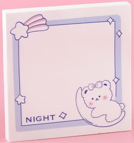 GIẤY NHỚ CHỦ ĐỀ ĐÔI BẠN DỄ THƯƠNG BEAR AND BUNNY T-CRAFT