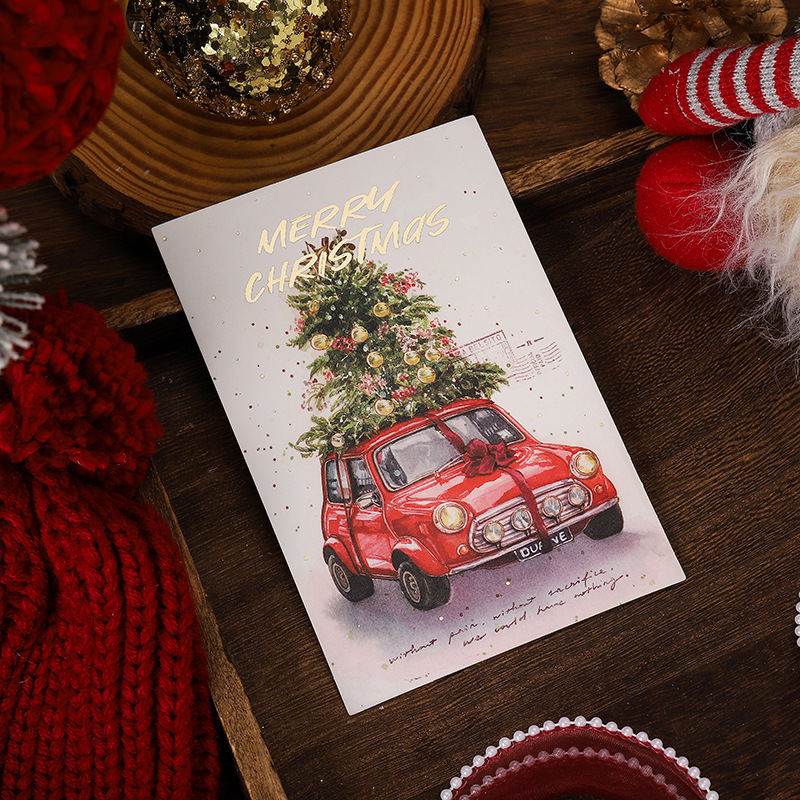 POSTCARD CHỦ ĐỀ GIÁNG SINH DỄ THƯƠNG VÀ ĐẦY MÀU SẮC T.CRAFT HOUSE