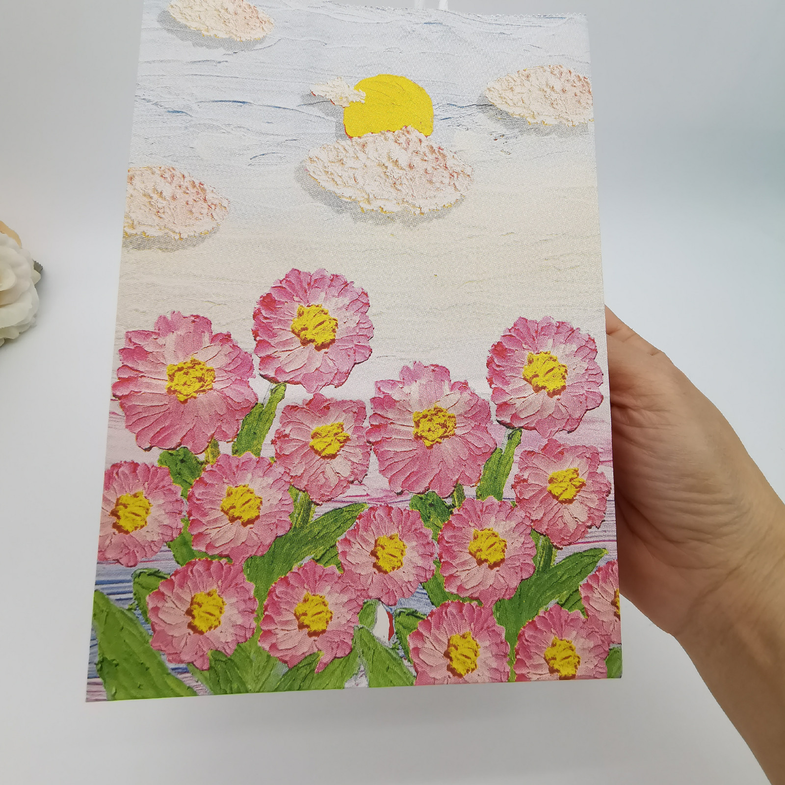 TÚI GIẤY ĐỪNG QUÀ THANK YOU HỌA TIẾT TRANH VẼ ĐỘC ĐÁO T.CRAFT HOUSE