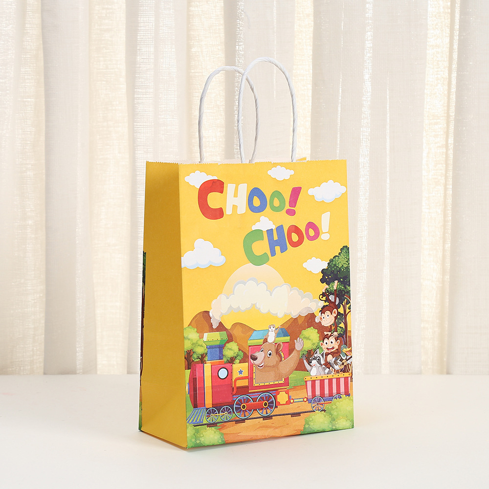 TÚI GIẤY QUÀ TẶNG CHỦ ĐỀ XE HOẠT HÌNH T.CRAFT HOUSE