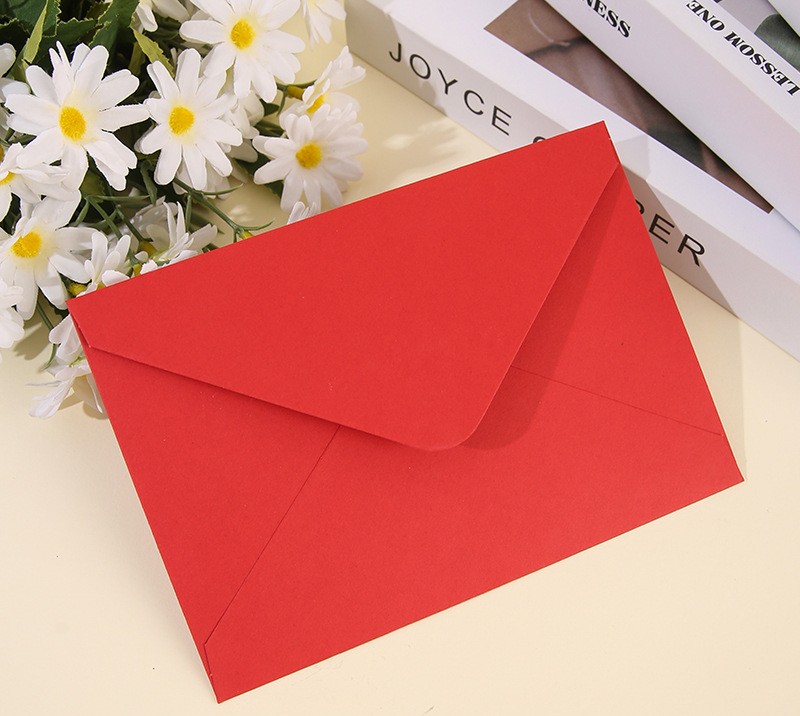 SET 5 BAO THƯ CAO CẤP TRƠN DÀY 180GSM KÍCH THƯỚC 13.5x18.5CM NHIỀU MÀU SẮC T.CRAFT HOUSE