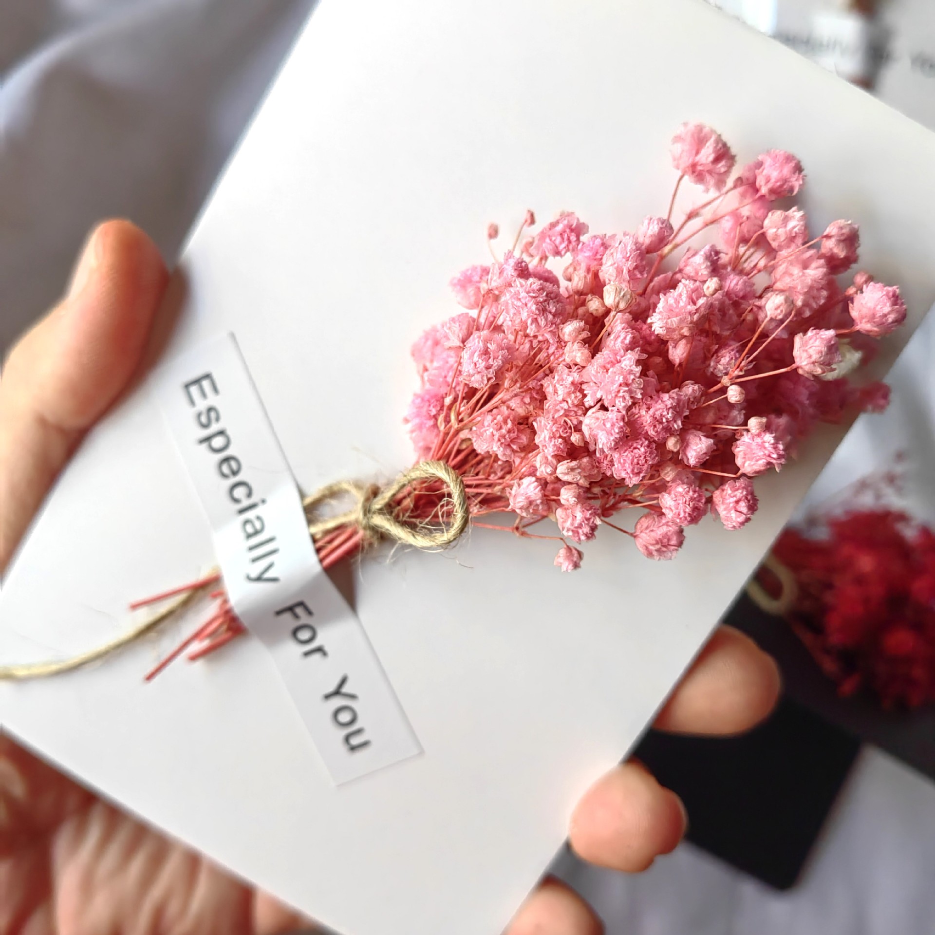 BÓ HOA BABY SẤY KHÔ TRANG TRÍ NẾN/THIỆP/CRAFTBOOK HANDMADE T.CRAFT HOUSE