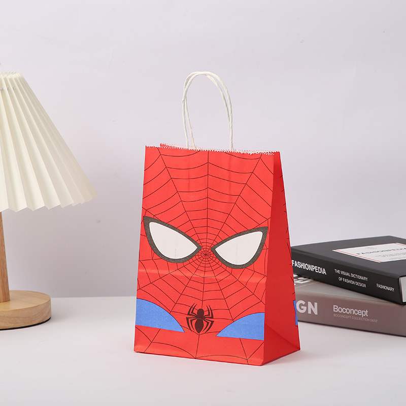 TÚI GIẤY QUÀ TẶNG CHỦ ĐỀ SPIDER MAN NGƯỜI NHỆN T.CRAFT HOUSE