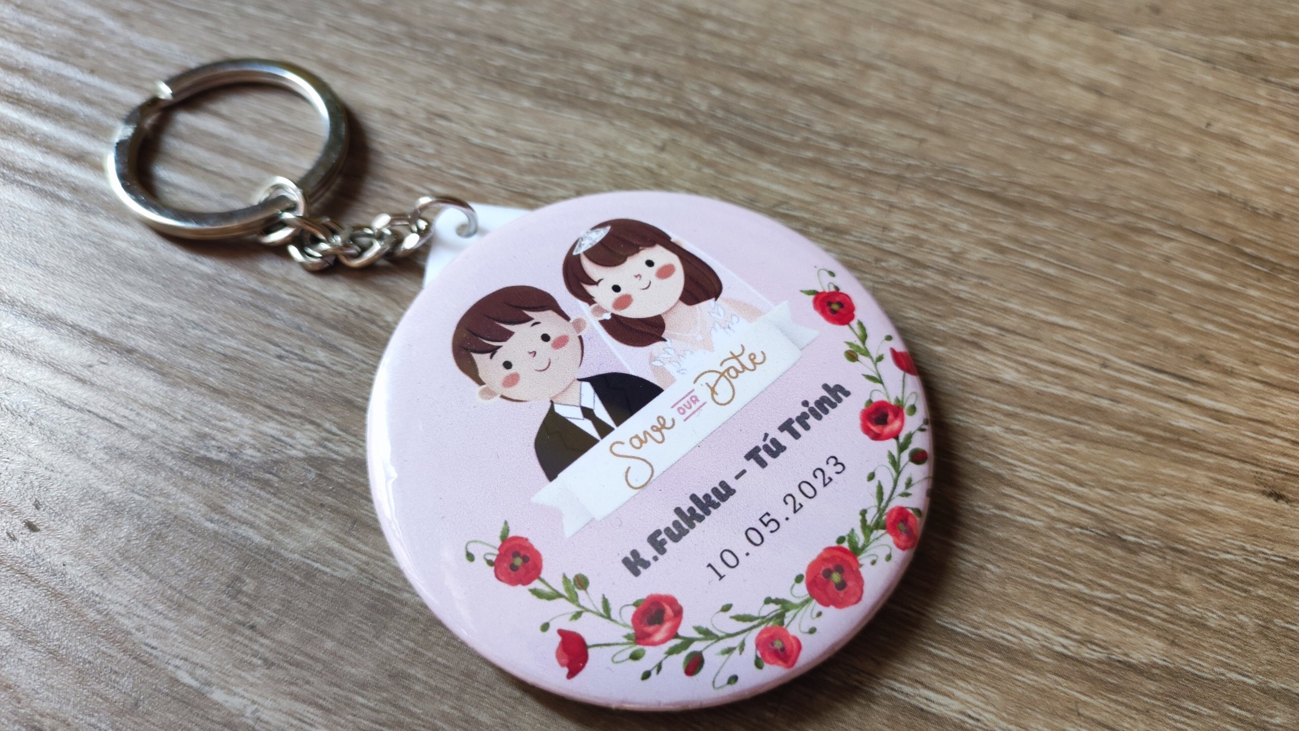 PHÔI MÓC KHÓA MẶT LƯNG KIM LOẠI TRƠN LÀM QUÀ TẶNG HANDMADE T.CRAFT HOUSE
